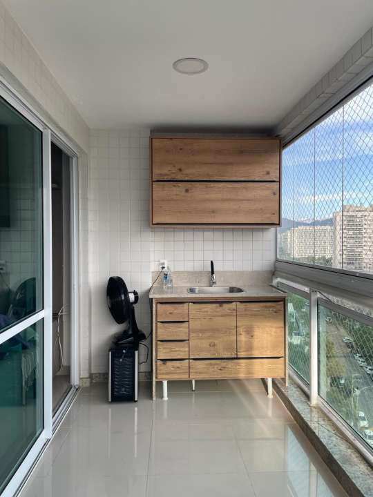 Conheça Apartamento com lazer completo à venda Avenida Jaime Poggi, Jacarepaguá, Zona Oeste,Rio de Janeiro - R$ 600.000 - 300 - 5 5