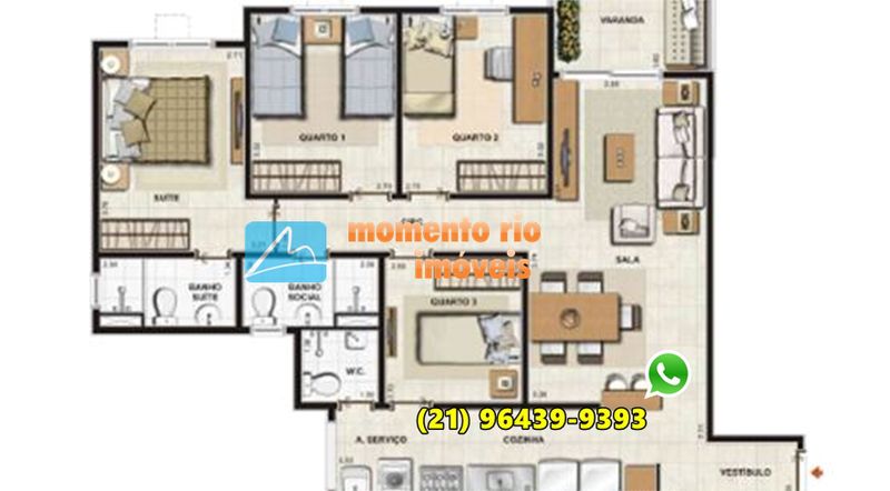 Conheça Apartamento À VENDA, BARRA DA TIJUCA, Camorim, Rio de Janeiro, RJ - MRI 4023 - 10 10
