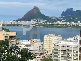 Vista Panorâmica - Magnífica casa em Rua residencial na Lagoa, vista panorâmica, pronta para morar, 440m², excelente acabamento - 4.500.000,00 - CA4006