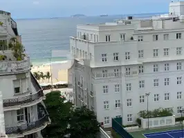 Vista Panorâmica - Cobertura Triplex em na quadra da praia, com vista mar, Próximo Metrô, 4Sts, 2 Vagas, Terraço, Piscina - 5.000.000 - CO4012