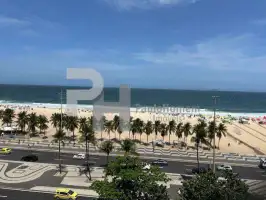 Vista Panorâmica - Av. Atlântica frontal, ótima localização, reformado, 201m², 3Qts, 1Ste, 3Bhs - 3.500.000,00 - AP3102