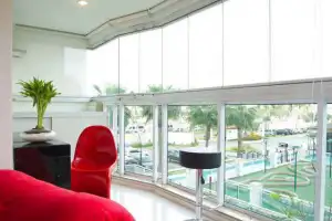 Condomínio Bora Bora Barra - Mobiliado - Apartamento à venda Avenida Embaixador Abelardo Bueno,Rio de Janeiro,RJ Sudoeste, Barra Olímpica - R$ 849.000 - VIAP20007