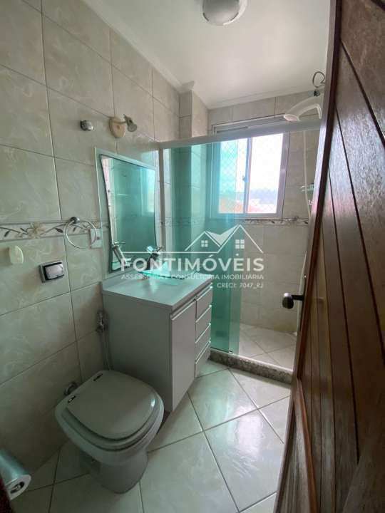Conheça banheiro social do imóvel - Apartamento de 2 quartos na Taquara/RJ com 60m² - 633 - 10 banheiro social - 10