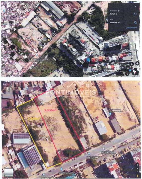 Imperdível - Terreno em Jacarepaguá/RJ com 3.000m² - Fontimoveis - 551