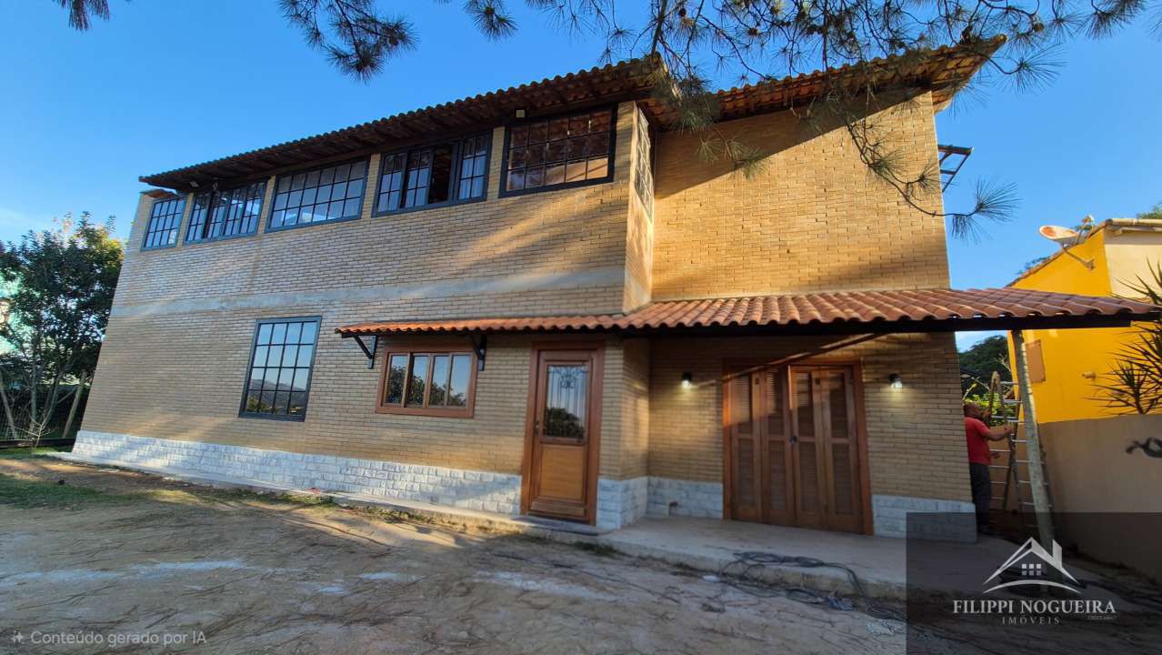 Conheça Casa moderna com 4 quartos, sendo uma suíte, lareira e energia Solar em Miguel Pereira. - FNCA40006 - 5 5