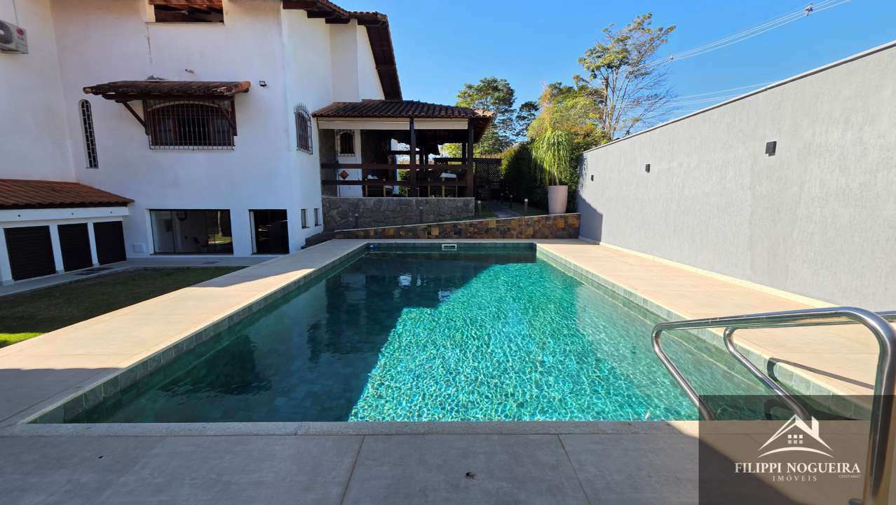 Conheça Belíssima residência de alto padrão com 6 quartos, sendo 3 suítes, sauna, área gourmet completa em um bairro nobre de Miguel Pereira. - casavillage2100 - 3 3