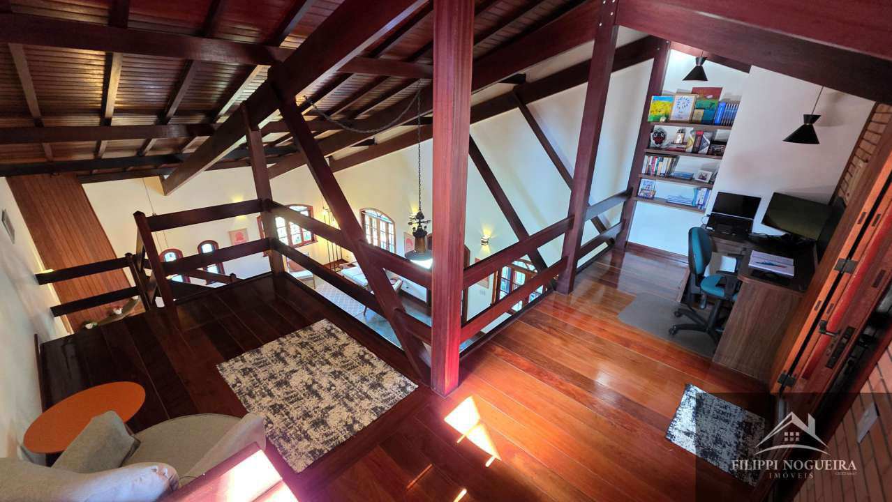 Conheça Belíssima residência de alto padrão com 6 quartos, sendo 3 suítes, sauna, área gourmet completa em um bairro nobre de Miguel Pereira. - casavillage2100 - 15 15