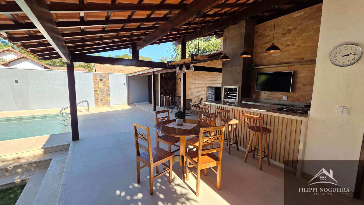 Conheça Belíssima residência de alto padrão com 6 quartos, sendo 3 suítes, sauna, área gourmet completa em um bairro nobre de Miguel Pereira. - casavillage2100 - 41 41