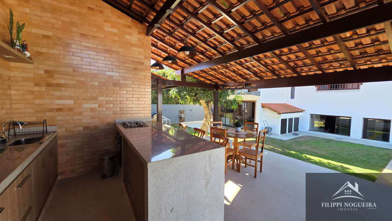 Conheça Belíssima residência de alto padrão com 6 quartos, sendo 3 suítes, sauna, área gourmet completa em um bairro nobre de Miguel Pereira. - casavillage2100 - 46 46