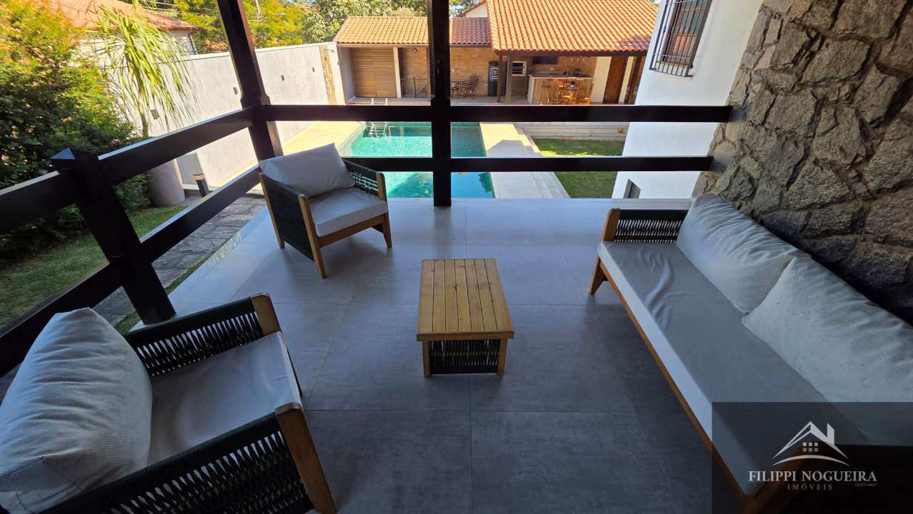 Conheça Belíssima residência de alto padrão com 6 quartos, sendo 3 suítes, sauna, área gourmet completa em um bairro nobre de Miguel Pereira. - casavillage2100 - 56 56