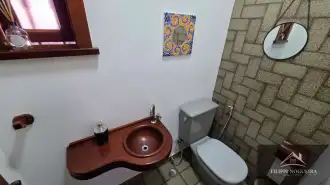 Belíssima residência de alto padrão com 6 quartos, sendo 3 suítes, sauna, área gourmet completa em um bairro nobre de Miguel Pereira. - casavillage2100