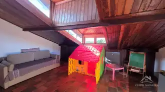 Belíssima residência de alto padrão com 6 quartos, sendo 3 suítes, sauna, área gourmet completa em um bairro nobre de Miguel Pereira. - casavillage2100