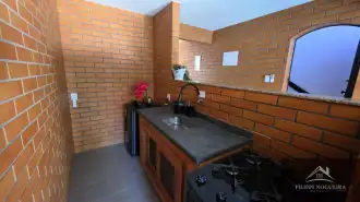 Belíssima residência de alto padrão com 6 quartos, sendo 3 suítes, sauna, área gourmet completa em um bairro nobre de Miguel Pereira. - casavillage2100
