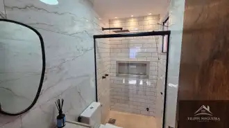 Belíssima residência de alto padrão com 6 quartos, sendo 3 suítes, sauna, área gourmet completa em um bairro nobre de Miguel Pereira. - casavillage2100