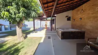 Belíssima residência de alto padrão com 6 quartos, sendo 3 suítes, sauna, área gourmet completa em um bairro nobre de Miguel Pereira. - casavillage2100