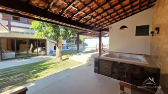 Belíssima residência de alto padrão com 6 quartos, sendo 3 suítes, sauna, área gourmet completa em um bairro nobre de Miguel Pereira. - casavillage2100