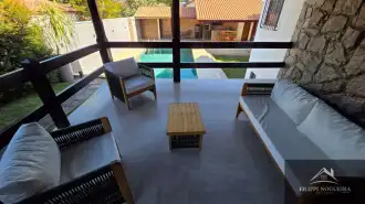 Belíssima residência de alto padrão com 6 quartos, sendo 3 suítes, sauna, área gourmet completa em um bairro nobre de Miguel Pereira. - casavillage2100