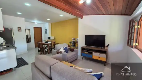 Apartamento com suíte, 89,75 m² e lazer completo em condomínio de Miguel Pereira - FNAP10006