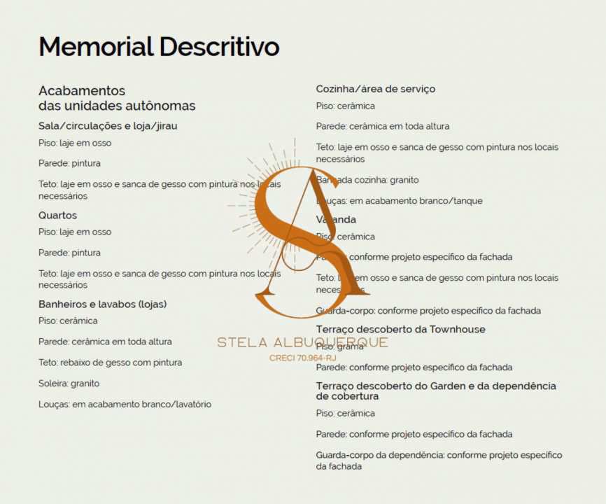 memorial de construção para entrega - 30