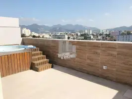 Condomínio PLUS RESIDENCIAL - INDEVASSÁVEL VISTA  - ENTRAR E MORAR! LINDA COBERTURA DECORADA COM LOCALIZAÇÃO PREVILEGIADA. - COB005