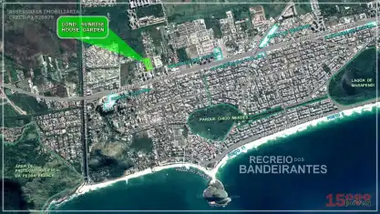 Conheça Foto aérea/localização do Condomínio Sunrise House Garden do empreendimento - Perspectiva - Sunrise House Garden - CEE-005 - 10 Foto aérea/localização do Condomínio Sunrise House Garden - 10