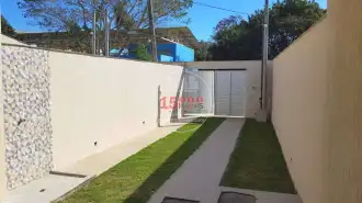 Conheça Garagem do imóvel - Casa linear nova 2 quartos perto da praia em Pedra de Guaratiba (15000-172) - 15000-172 - 2 Garagem - 2