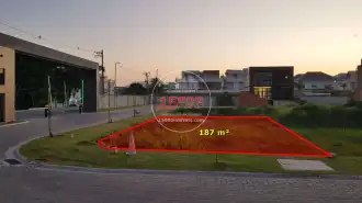 Conheça Vista do lote/terreno do imóvel - Lote de 187 m² no Cond. Villa Blanca Residence - Recreio (15000-184) - 15000-184 - 1 Vista do lote/terreno - 1