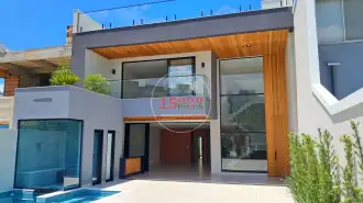 Conheça Fachada interna do imóvel - Casa triplex 4 suítes no Cond. Vivendas do Sol - Recreio (15000-190) - 15000-190 - 1 Fachada interna - 1