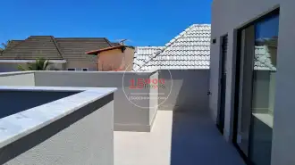 Conheça Área externa nos fundos (3º piso) do imóvel - Casa triplex 4 suítes no Cond. Vivendas do Sol - Recreio (15000-190) - 15000-190 - 28 Área externa nos fundos (3º piso) - 28