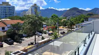 Conheça Vista da varanda (3º piso) (1) do imóvel - Casa triplex 4 suítes no Cond. Vivendas do Sol - Recreio (15000-190) - 15000-190 - 32 Vista da varanda (3º piso) (1) - 32