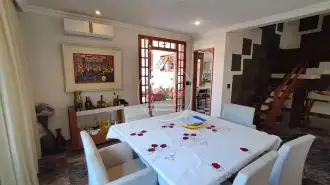 Conheça Sala de jantar (1º piso) do imóvel - Casa duplex 5 quartos no Cond. Vivendas do Sol - Recreio (15000-193) - 15000-193 - 13 Sala de jantar (1º piso) - 13