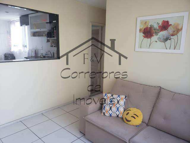 Conheça Apartamento à venda Estrada do Barro Vermelho,Rio de Janeiro,RJ Colégio - R$ 155.000 - FV796 - 5 5