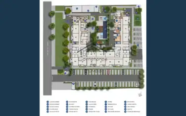 Conheça Planta - RESIDENCIAL PORTO MARAVILHA - FV002L - 3 3