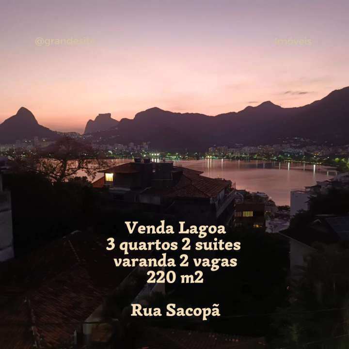 Conheça Apartamento à venda Rua Sacopa, Lagoa, Rio de Janeiro - R$ 2.200.000 - VLS - 1 1