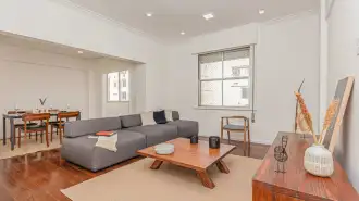 Conheça Sala em dois ambientes do imóvel - Apartamento à venda Rua Barata Ribeiro, Copacabana, Rio de Janeiro - R$ 1.199.000 - IVBR - 1 Sala em dois ambientes - 1