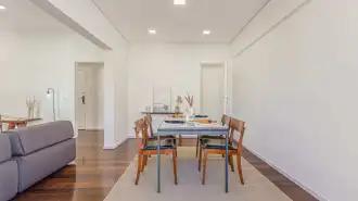 Conheça Sala em dois ambientes do imóvel - Apartamento à venda Rua Barata Ribeiro, Copacabana, Rio de Janeiro - R$ 1.199.000 - IVBR - 4 Sala em dois ambientes - 4
