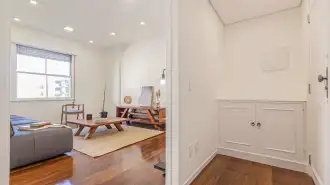 Conheça Sala em dois ambientes do imóvel - Apartamento à venda Rua Barata Ribeiro, Copacabana, Rio de Janeiro - R$ 1.199.000 - IVBR - 6 Sala em dois ambientes - 6