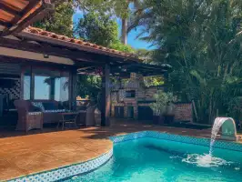 Aluguel Temporada - Casa em Condomínio 3 quartos para alugar Armação dos Búzios,RJ - LTFR4