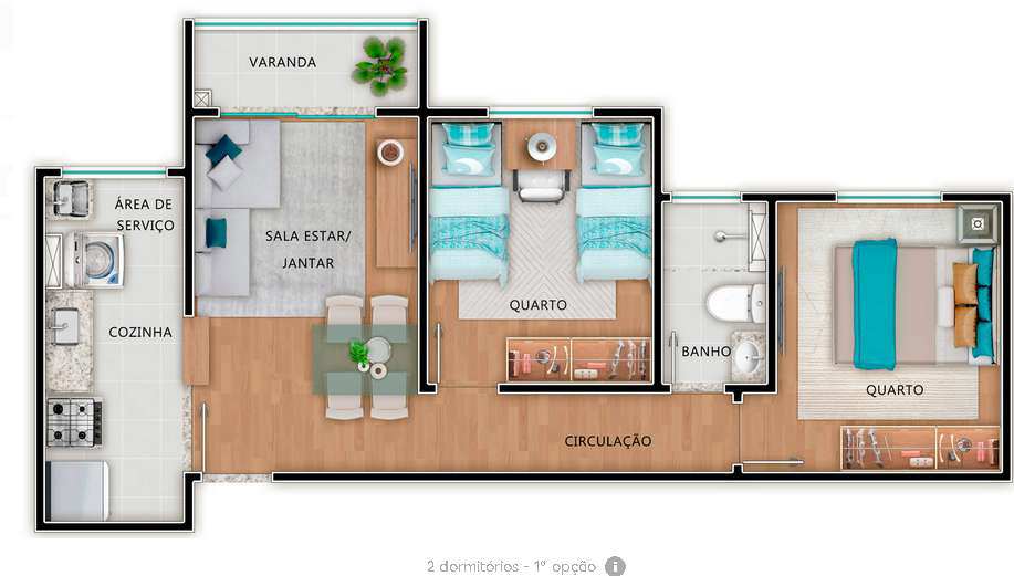 Conheça Residencial Amplitude - Sta. Bárbara D´Oeste - 847 - 4 4