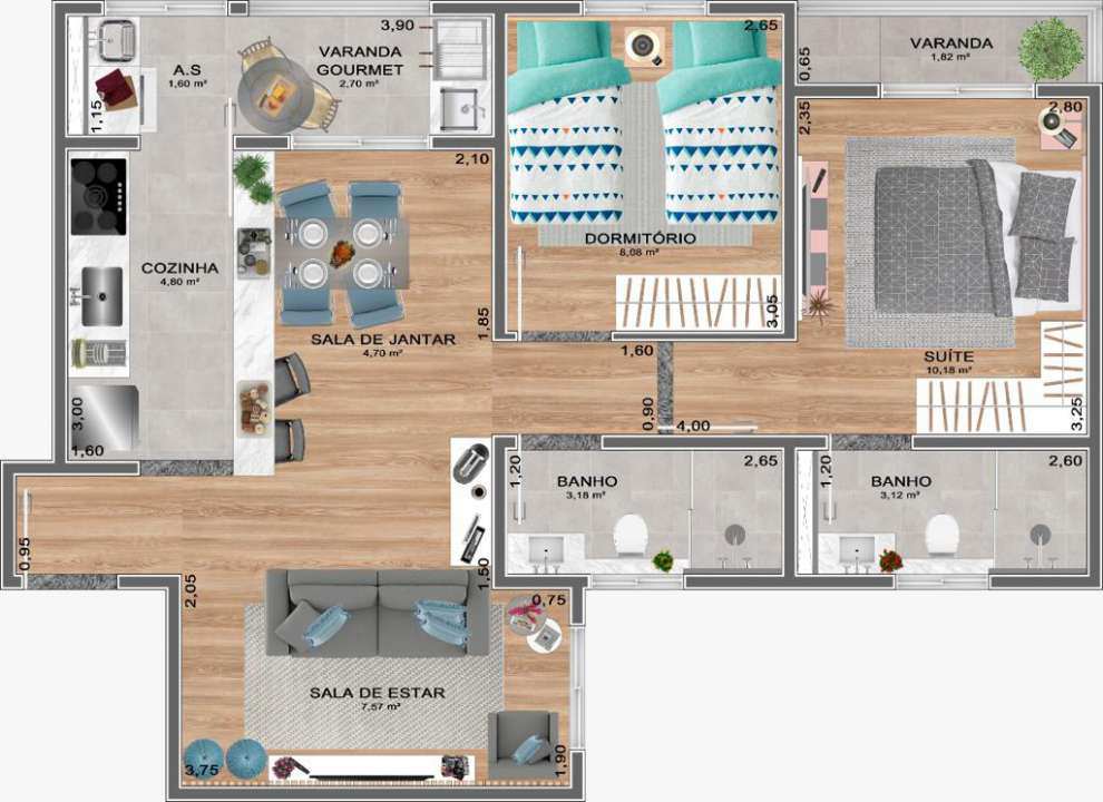 Conheça Residencial Roma em Sumaré/SP - 848 - 2 2