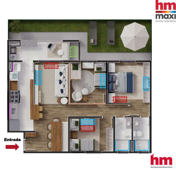 Conheça Maxi Santa Bárbara - Santa Bárbara D’Oeste/ SP - 849 - 2 2