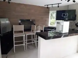 Conheça Churrasqueira do imóvel - Apartamento para alugar Avenida dos Flamboyants, Barra da Tijuca, Rio de Janeiro - R$ 6.400 - BSD218 - 2 Churrasqueira - 2