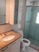 Conheça Banheiro do imóvel - Apartamento para alugar Avenida dos Flamboyants, Barra da Tijuca, Rio de Janeiro - R$ 6.400 - BSD218 - 23 Banheiro - 23