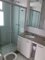Conheça Banheiro do imóvel - Apartamento para alugar Avenida dos Flamboyants, Barra da Tijuca, Rio de Janeiro - R$ 6.400 - BSD218 - 25 Banheiro - 25
