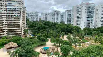 Conheça Apartamento com lazer completo para venda e aluguel Avenida das Acácias, Barra da Tijuca, Rio de Janeiro - R$ 14.000 - BSD250 - 6 6