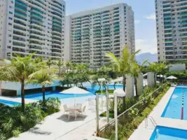 ÓTIMA OPORTUNIDADE - Apartamento com lazer completo para alugar Avenida Eixo Metropolitano Este-Oeste, Jacarepaguá, Rio de Janeiro - R$ 5.800 - BSD499