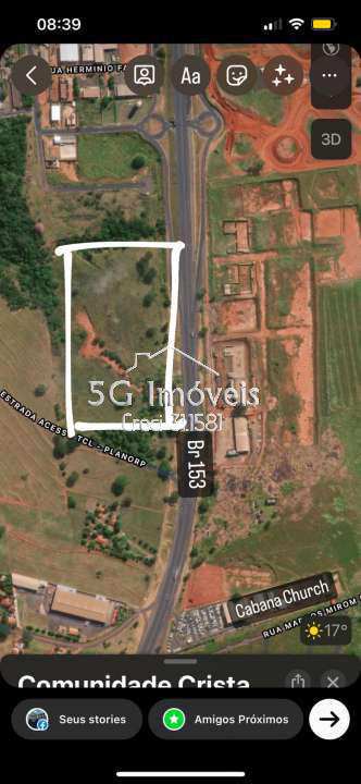 Conheça Área à venda Rodovia BR-153,São José do Rio Preto,SP São Benedito da Capelinha (Zona Rural) - R$ 22.500.000 - 360 - 1 1