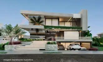 Condomínio QUINTA DO GOLFE RESIDENCIAL - EM OBRAS!!! - Mansão em obras Golfe 1 - 587mt construção!!! - 275
