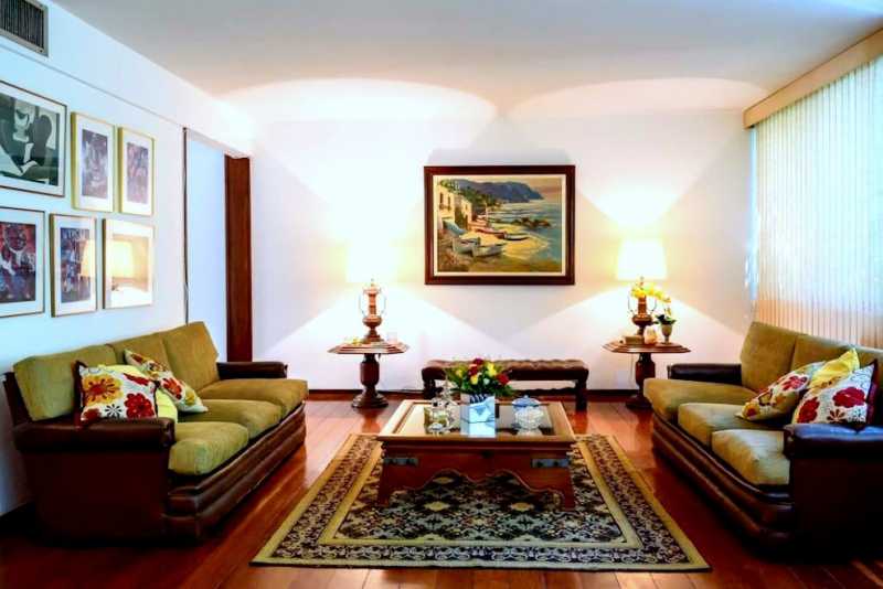 Conheça Ampla Sala de estar do imóvel - Apartamento à venda Rua Prudente de Morais,Ipanema, Zona Sul,Rio de Janeiro - R$ 3.600.000 - 4-6435 - 1 Ampla Sala de estar - 1