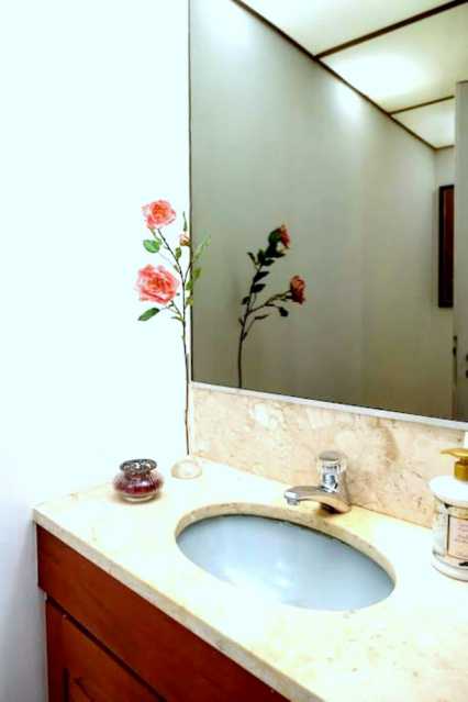 Conheça Lavabo decorado do imóvel - Apartamento à venda Rua Prudente de Morais,Ipanema, Zona Sul,Rio de Janeiro - R$ 3.600.000 - 4-6435 - 11 Lavabo decorado - 11